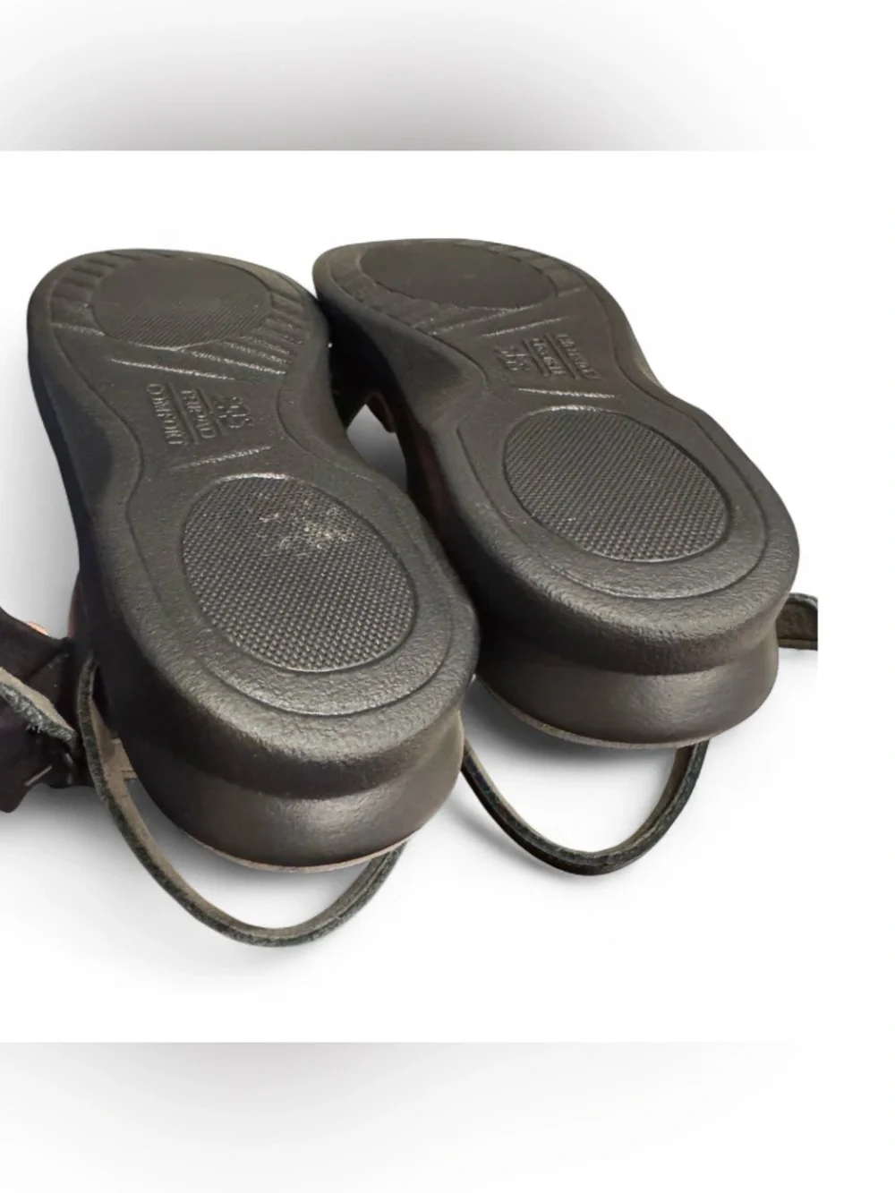 SAS Tripad Comfort Black Leather Slingback Sandals Women’s 8.5 Narrow Made USA